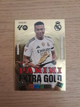Cromo M'bappe Extra Gold Adrenalyn 25/26