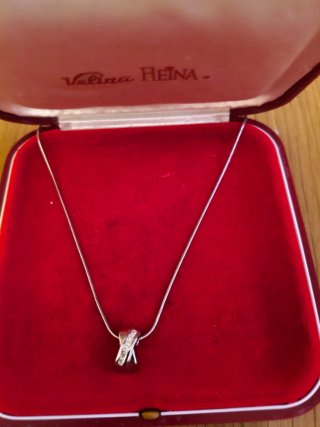 Colgante Velina Reina Plata