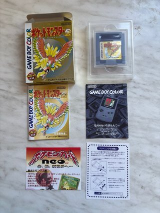 Lote 6 Videojuegos Pokémon Game Boy Color Japon