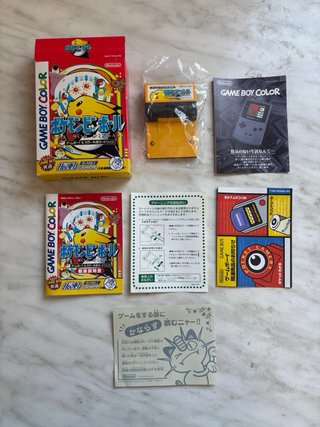 Lote 6 Videojuegos Pokémon Game Boy Color Japon
