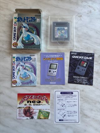 Lote 6 Videojuegos Pokémon Game Boy Color Japon