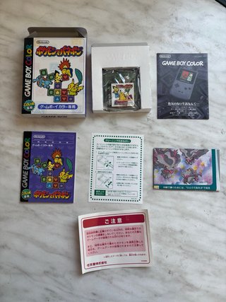Lote 6 Videojuegos Pokémon Game Boy Color Japon