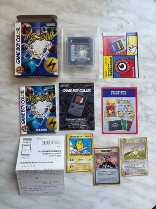 Lote 6 Videojuegos Pokémon Game Boy Color Japon