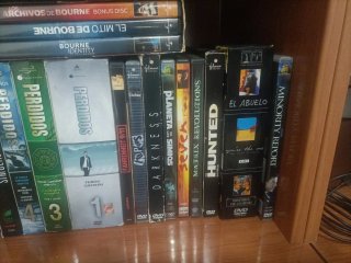 Lote dvd cine y series