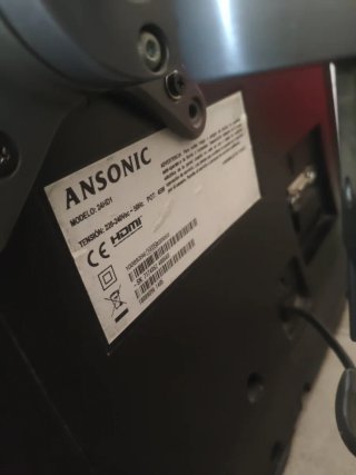 Televisión ANSONIC 24"