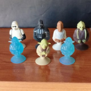 Star Wars: Figuras y Millennium Falcon