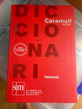 Diccionario Caramull Inicial . Valenciano.