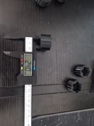 5 Tapones para Tornillos de Rueda VW 17mm