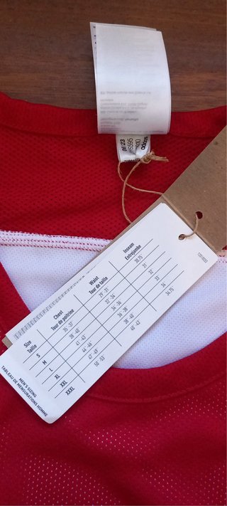 Canotta basket Adidas rossa