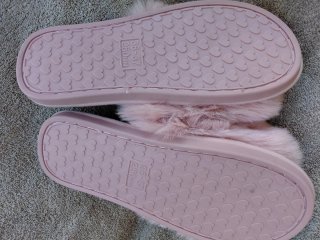 Zapatillas peludas SESAMALL rosas