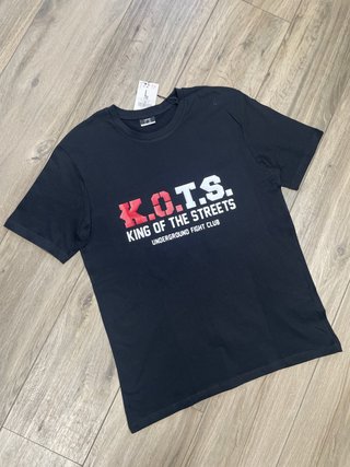 Camiseta Kots Negra Talla L
