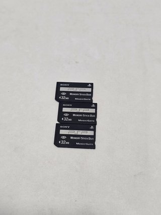 3x PSP 32 mb memoria 32mb original sony