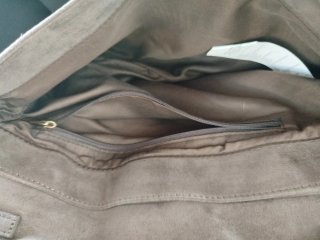 Bolso de Pelo con Cadena Dorada