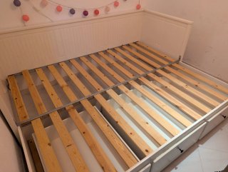 Cama nido Hemnes IKEA blanca