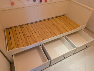 Cama nido Hemnes IKEA blanca
