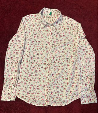 Camisa de Flores Benetton