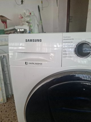 Lavadora Samsung ecobubble 8kg