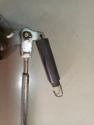 Sistema Varillas y Muelle Freno Honda CB250F