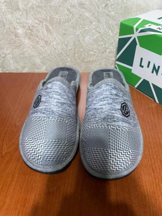 Pantofole Linea Blu Uomo Grigio Tg 42 nuove