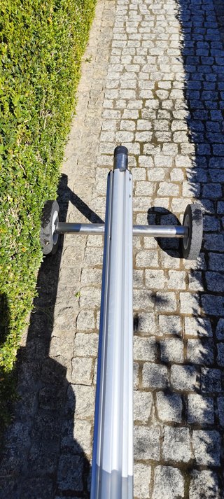 Enrollador y Manta Térmica para Piscina 7x3