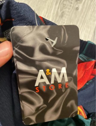 Vestito estivo floreale spalle scoperte A&M