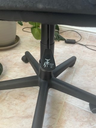 Silla de escritorio negra