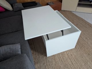 Mesa de centro blanca