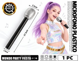 Micrófono de Juguete de Plástico