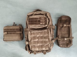 Mochila Mil-Tec US Assault Táctica Negra