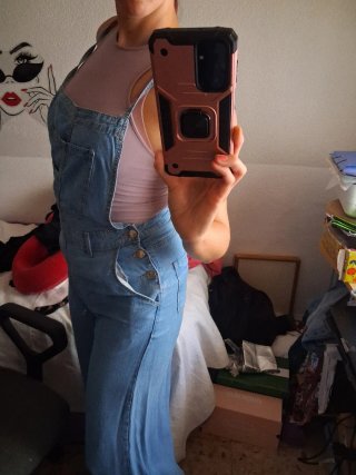 Peto vaquero fino Talla M de Stradivarius