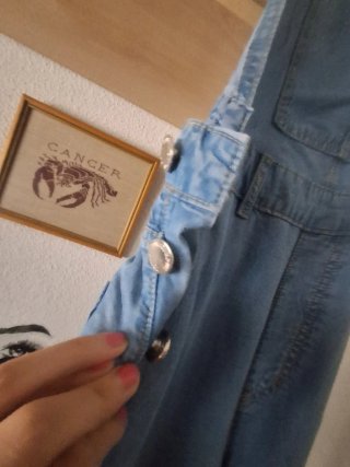 Peto vaquero fino Talla M de Stradivarius
