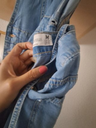 Peto vaquero fino Talla M de Stradivarius