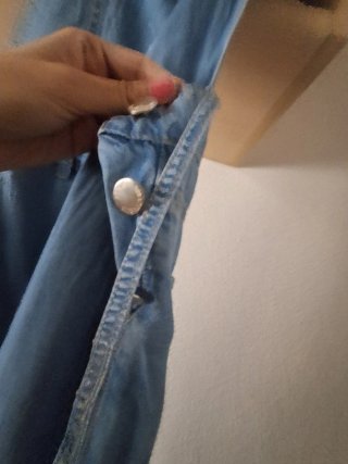 Peto vaquero fino Talla M de Stradivarius