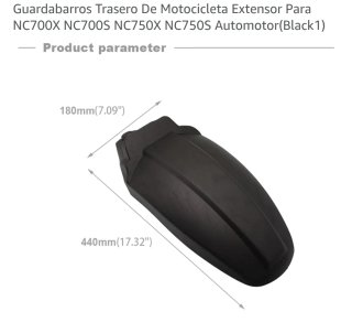 Guardabarros Honda Integra NC