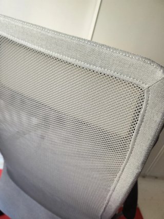 Sillón de escritorio ergonómico gris
