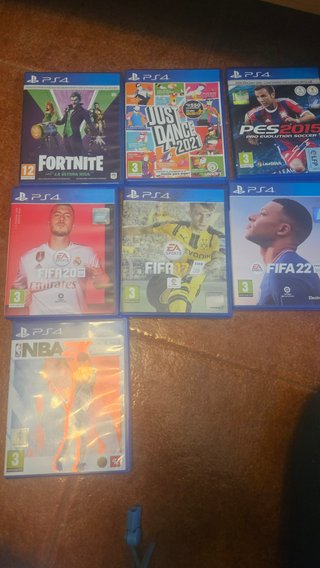 Lote de 7 Juegos para PS4