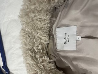Abrigo borreguito Pepe Jeans Talla XS