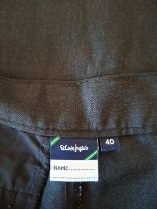 Pantalón de Uniforme Escolar Gris. COLEGIO ALBORAD