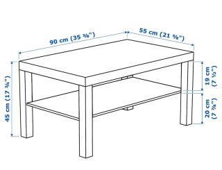 Mesa de centro LACK