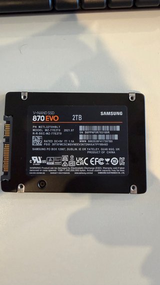SSD Samsung 870 EVO 2TB