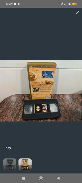 Lote Películas Disney y Star Wars DVD/VHS