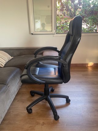 Silla Gaming Ergonómica Negra y Azul