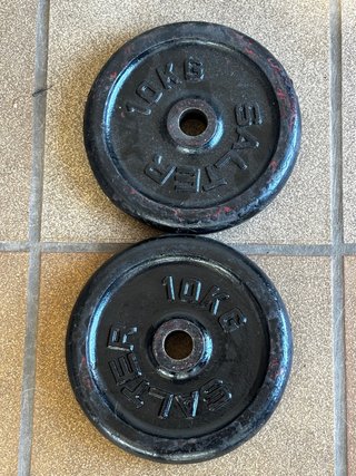 Pareja de Discos SALTER 10kg (30mm)