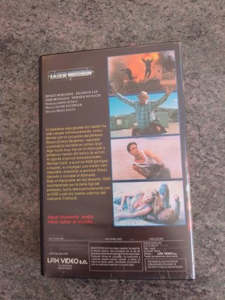 VHS Laser Mission (Brandon Lee)