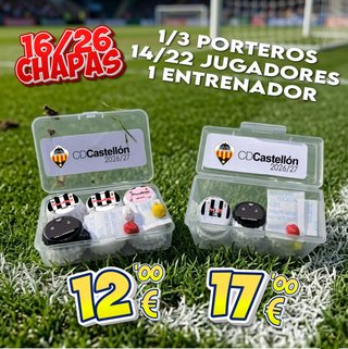 CD Castellón 26/27 - CALCIO CON ADESIVI