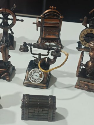 Lote miniaturas metálicas de sacapuntas(playme)