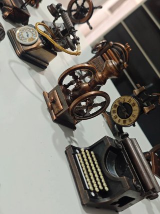 Lote miniaturas metálicas de sacapuntas(playme)