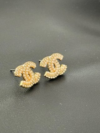 Orecchini SIMIL BRAND Perle e Strass Oro