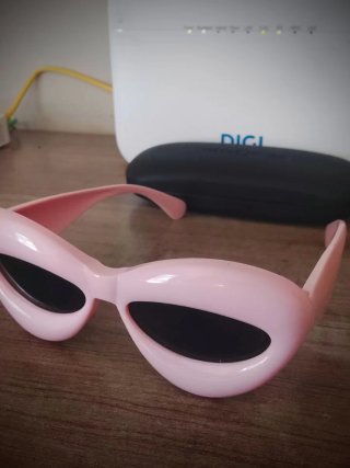Gafas de Sol Rosa Estilo Retro