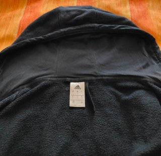 Sudadera Adidas con capucha azul marino Talla L